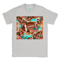Moon Dust football leopard cowhide Classic Tee - JahusDesignShop