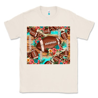 Natural football leopard cowhide Classic Tee - JahusDesignShop