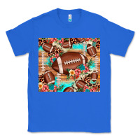 True Royal football leopard cowhide Classic Tee - JahusDesignShop