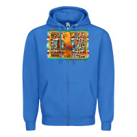 True Royal cactus western leopard Zipper Hoodie - AdoDesignShop