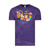 Cloud Purple pride coffee cups Vintage Tee - Zillion Design Studio