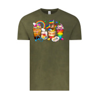 Vintage Olive pride coffee cups Vintage Tee - Zillion Design Studio