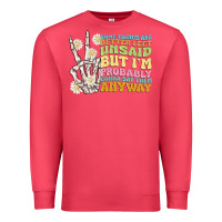 Cardinal some things are better left unsaid Premium Sweatshirt - MaliasSmallBusiness