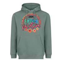 Sage making memories together family vacation 2024 Heavyweight Hoodie - MaliasSmallBusiness