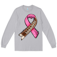 Moon Dust breast cancer sport ribbons Long Sleeve Tee - AdoDesignShop