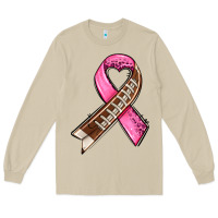 Mushroom breast cancer sport ribbons Long Sleeve Tee - AdoDesignShop