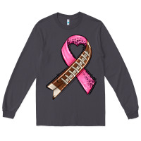 Smoke breast cancer sport ribbons Long Sleeve Tee - AdoDesignShop