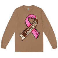 Toasted Coconut breast cancer sport ribbons Long Sleeve Tee - AdoDesignShop