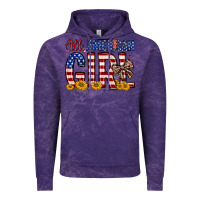 Cloud Purple all american girl Vintage Hoodie - Zillion Design Studio