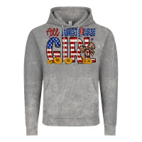 Cloud Rock all american girl Vintage Hoodie - Zillion Design Studio