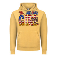 All American Girl Vintage Hoodie | Teevron