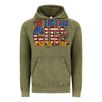 Vintage Olive all american girl Vintage Hoodie - Zillion Design Studio