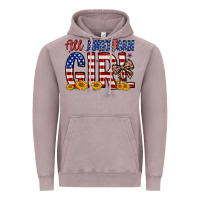 Vintage Zinc all american girl Vintage Hoodie - Zillion Design Studio