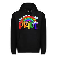 Black pride Premium Hoodie - LillyAllenDesigns