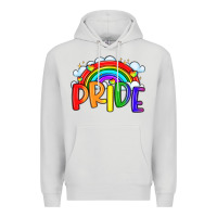 Dove Grey pride Premium Hoodie - LillyAllenDesigns