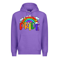 Purple pride Premium Hoodie - LillyAllenDesigns