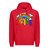 Red pride Premium Hoodie - LillyAllenDesigns