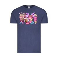 Vintage Denim princess coffee cups Vintage Tee - Zillion Design Studio