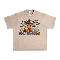 French Oak Moo I Mean Boo Urban Heavy Tee - CowhideDigitalArt
