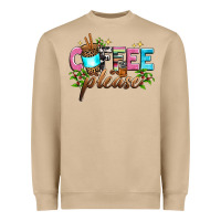 Coffee Please Heavyweight Sweatshirt | Teevron