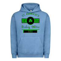 Pigment Pebble Blue Drinking Athletics Urban Hoodie - Bettercallsaul