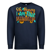 Navy oh honey i am that mawmaw nca Premium Sweatshirt - NancyCooperArtShop