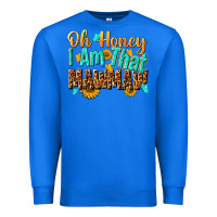 True Royal oh honey i am that mawmaw nca Premium Sweatshirt - NancyCooperArtShop