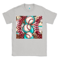 Moon Dust baseball leopard cowhide turquoise Classic Tee - JahusDesignShop
