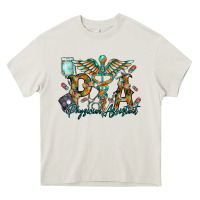 Cream physician assistant Heavy Core Tee - RacoonDesign