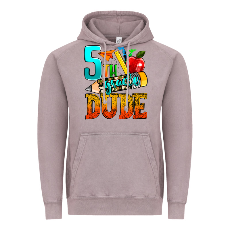 5th Grade Dude Vintage Hoodie by texasbilliewilder | Teevron