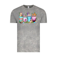 Cloud Rock rabbit coffee cups Vintage Tee - Zillion Design Studio