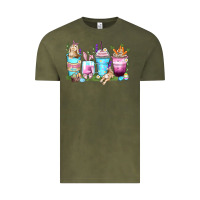Vintage Olive rabbit coffee cups Vintage Tee - Zillion Design Studio