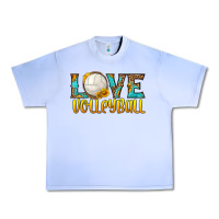 Grape Ice love volleyball Urban Heavy Tee - HRA Design Shop
