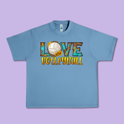 Love Volleyball Urban Heavy Tee Designed By Hra Design Shop