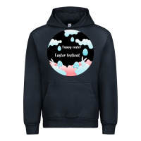 Navy Happy Easter Urban Hoodie - Bettercallsaul