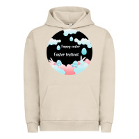 Pigment French Oak Happy Easter Urban Hoodie - Bettercallsaul