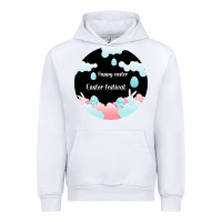 White Happy Easter Urban Hoodie - Bettercallsaul