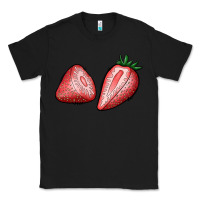 Black strawberries Classic Tee - BundleAndBundleShop