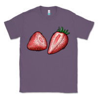 Lavender strawberries Classic Tee - BundleAndBundleShop
