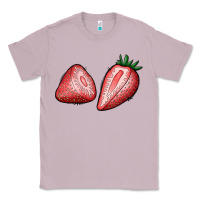 Lilac strawberries Classic Tee - BundleAndBundleShop