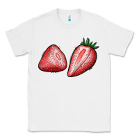White strawberries Classic Tee - BundleAndBundleShop
