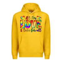 Lemon all for love and love for love Premium Hoodie - LillyAllenDesigns