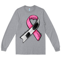 Breast Cancer Sport Ribbons Long Sleeve Tee | Teevron