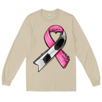 Mushroom breast cancer sport ribbons Long Sleeve Tee - AdoDesignShop