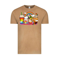 Vintage Camel rainbow coffee cups Vintage Tee - Zillion Design Studio