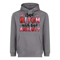 Storm bad bitch with bad anxiety Heavyweight Hoodie - MaliasSmallBusiness