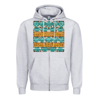 Heather Grey aztec cowhide seamless Zipper Hoodie - AdoDesignShop