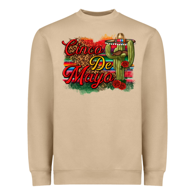 Cinco De Mayo Cactus Heavyweight Sweatshirt by texasbilliewilder | Teevron