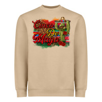 Mushroom Cinco de Mayo Cactus Heavyweight Sweatshirt - texasbilliewilder