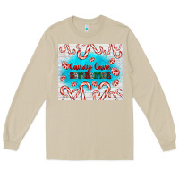 Mushroom candy cane Christmas Long Sleeve Tee - AdoDesignShop